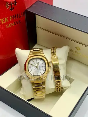 Arha Patek Philippe Style Watch & Jewelry Set