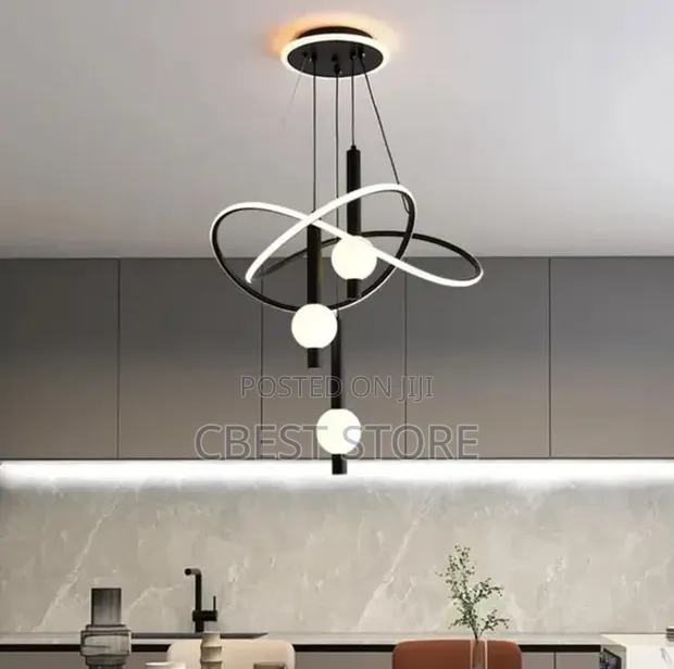 Chandelier ɗakin kwana - Baƙi - 1