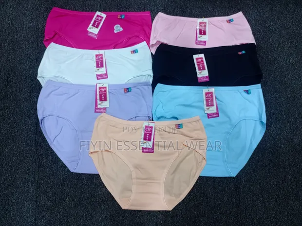 3pcs Women's 100% Cotton Plain Pants - 1