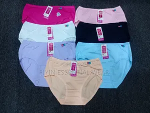 3pcs Women's 100% Cotton Plain Pants