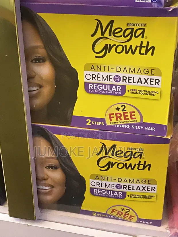 Mega Growth Anti-Damage Creme Relaxer (Salon Size x12) - 1