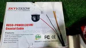 Skyvision RG59 Power and Video Coaxial Cable - 305 Meters