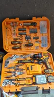 Ingco 20V Cordless Brushless Drill with 166-Piece Tool Set - 2