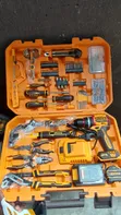 Ingco 20V Cordless Brushless Drill with 166-Piece Tool Set - 4
