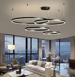 Large Black Chandelier for Sitting Room