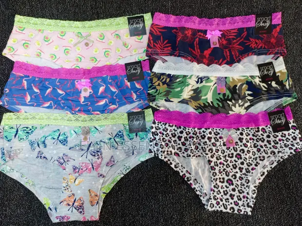 3pcs Mata Na Katton Mai Inganci Panties - 1