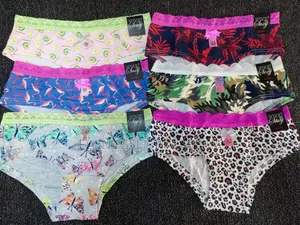 3pcs Mata Na Katton Mai Inganci Panties