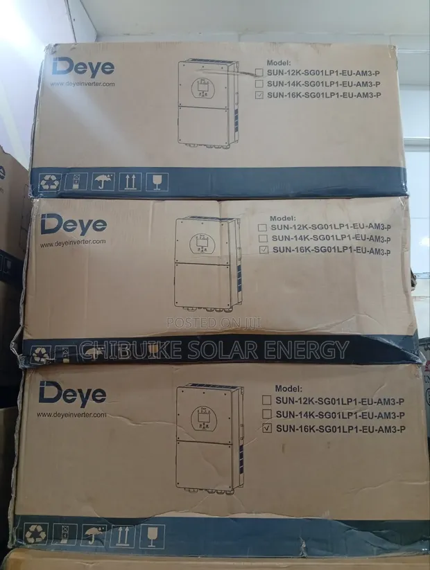 Deye 16kWh 48V Solar Battery - 1