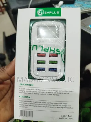 SHPLUS 6-Port Fast Charger SH-A5094