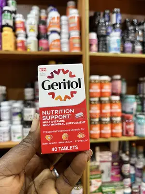 Geritol Multivitamin Mineral Tablets - Iron Folic Acid