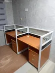 Ofishin Workstation Mai Zama Biyu Da Aka Shigo Da Shi Tare Da Leda - 2