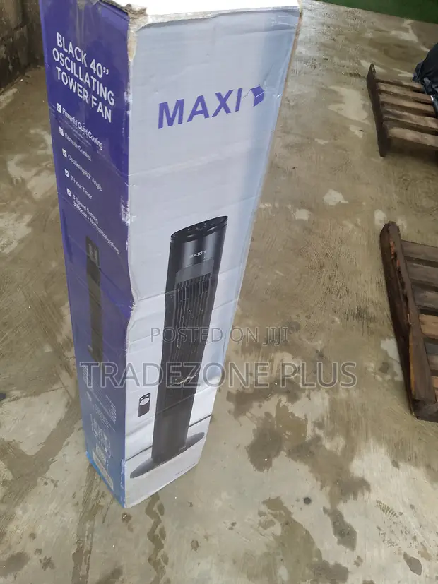 Maxi 40-Inch Standing Tower Fan - Home Office Use - 1