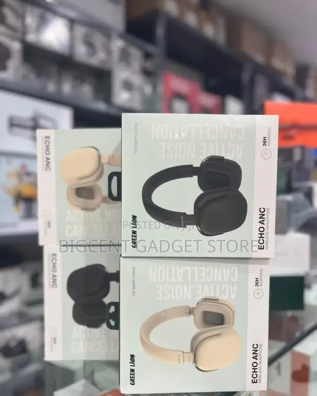 Brand New Green Lion ECHO ANC Wireless Headphones - 1