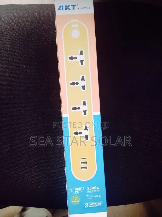 Akt Power Extension Socket with USB & PD - 1