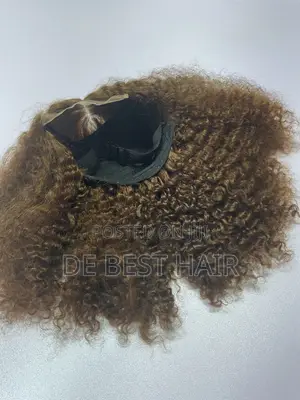100% Human Hair SDD 5x5 Closure Deep Wave 16" Brown