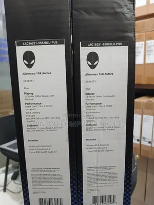 Dell Alienware 16x Aurora Gaming Laptop - Intel Core Ultra 9, RTX 5070