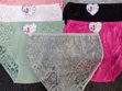 3pcs St. Love Cotton Lace Panties - 2