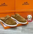 Hermes Suede Half Shoes - 1
