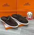 Hermes Suede Half Shoes - 3