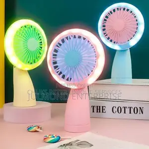 Mini Rechargeable LED Fan da Haske