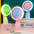 Mini Rechargeable LED Fan da Haske - 1