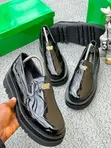 Luxury Balenciaga Loafers - Black Leather - 1