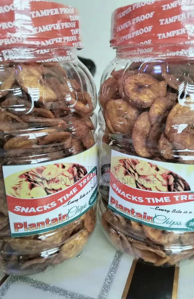 RIPE PLANTAIN CHIPS - 500g - 1