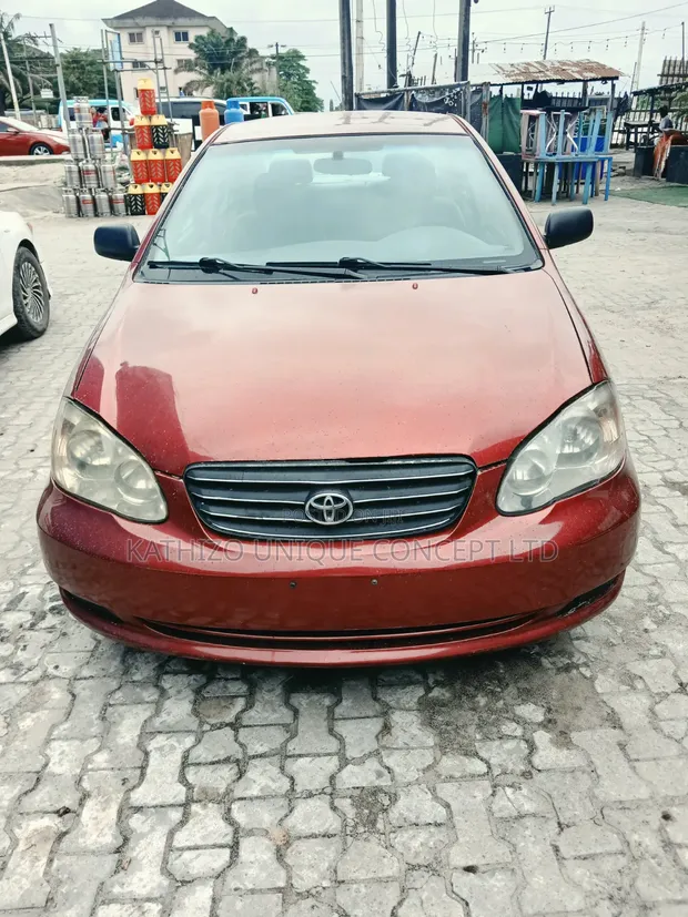 2004 Toyota Corolla Red - 1