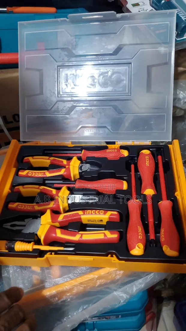 INGCO 9-Piece Insulated Hand Tools Set - 1