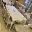 Royal European 8-Seater Luxury Carved Dining Set - 2