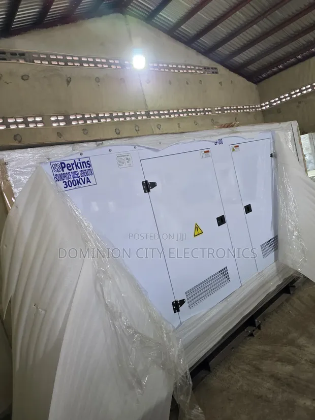 Brand New Perkins SP300KVA Diesel Soundproof Generator - 1