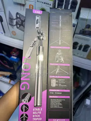 CO8 7ft Selfie Stick Tripod Stand