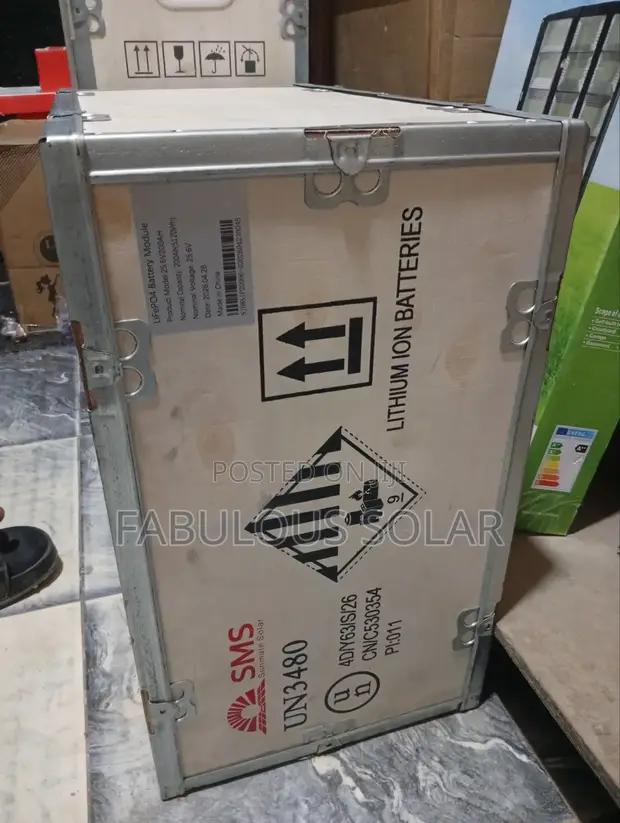 5kWh 24V SMS Solar Lithium Battery - 1