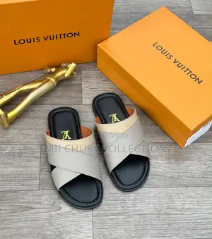 Louis Vuitton Premium Slides - Men's Size 40-46