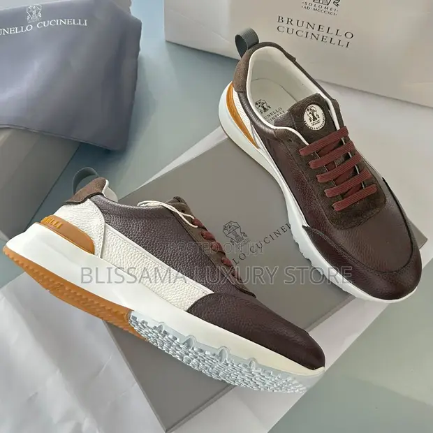Brunello Cucinelli Premium Men's Sneakers - Multicolor - 1