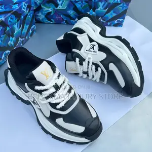 Louis Vuitton Men's Lace-Up Sneakers - Premium Luxury