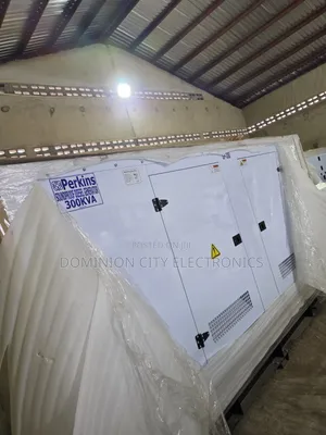 Sabon Perkins SP300KVA Soundproof Diesel Generator - Garanti Shekara 2