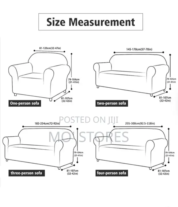 Fit-In Chair Cover - 4 Sizes Available - 1