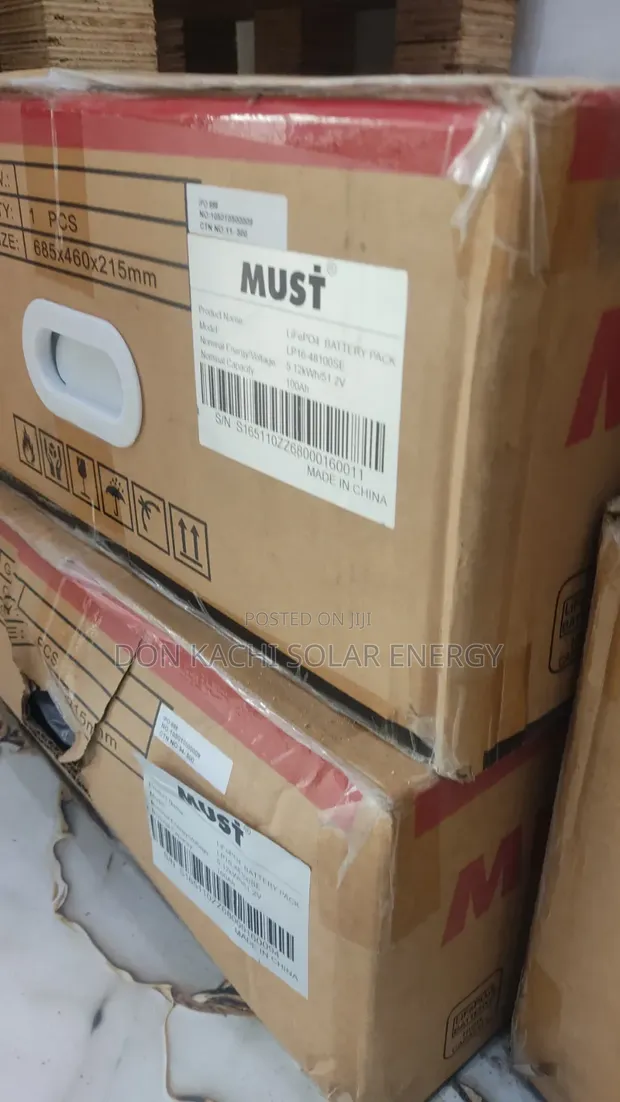 Must 5kWh 48V Lithium Ion Battery - Brand New - 1