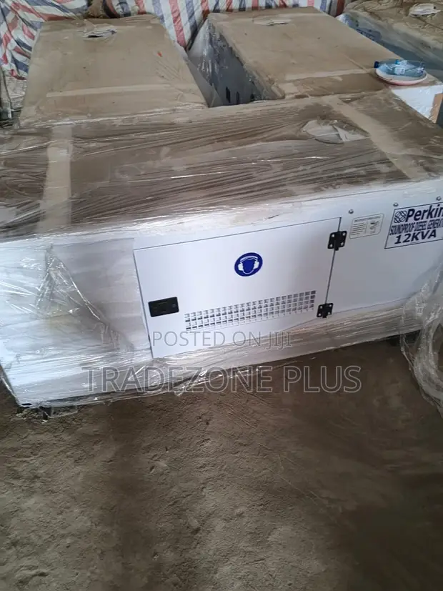 Perkins 12kVA Soundproof Generator - 1