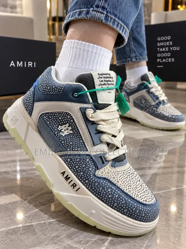 Amiri MA-1 Diamond Crested Sneakers - 1
