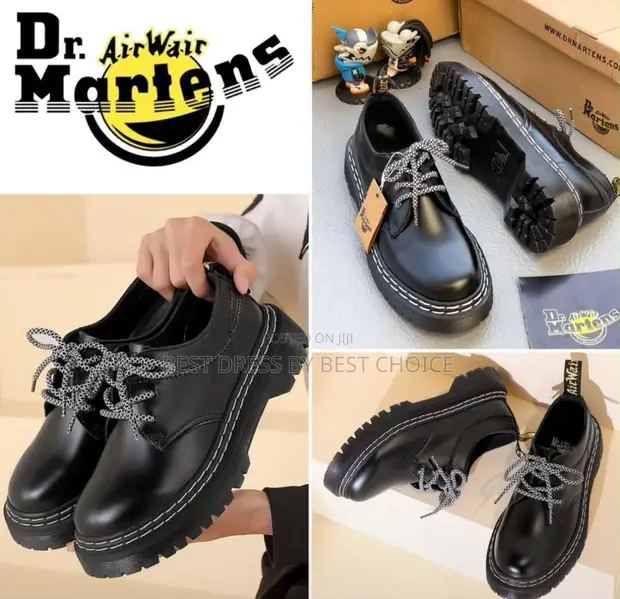 Dr. Martens Luxury Loafers - Black Leather - 1