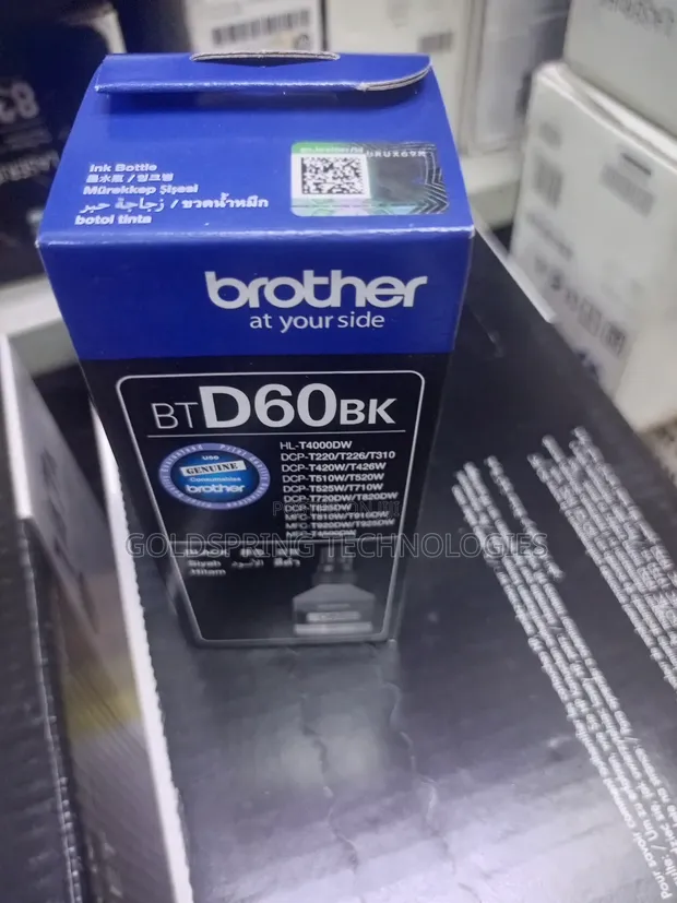 Brother DT D60BK Baki Ink Cartridge - 1
