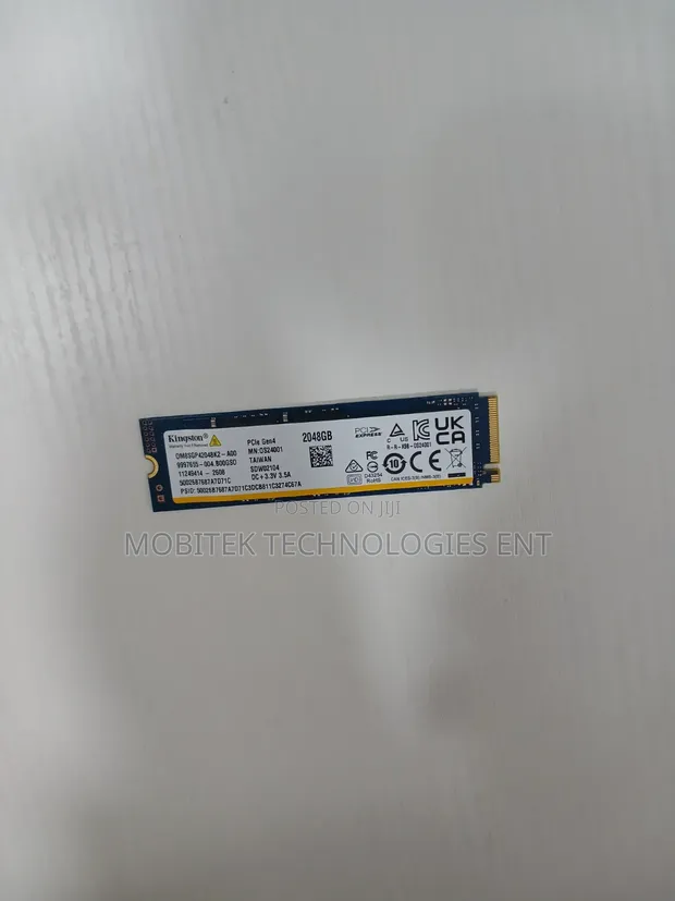 2TB Kingston NVMe Gen4 SSD Laptop Drive - 1