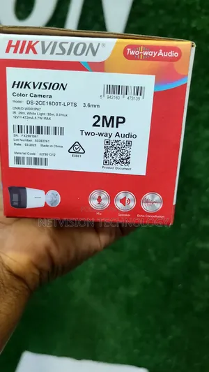 Hikvision 2MP 2-Way Audio Outdoor CCTV Camera