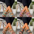 L Max Line Sparkly Double Buckle Slides - 2