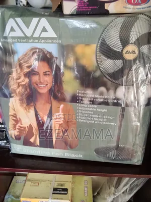 AVA 18" 5-Blade Adjustable Standing Fan