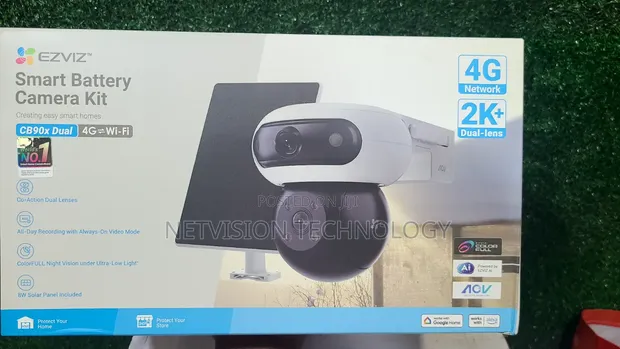 Ezviz 4G Smart Battery Dual Lens Solar Camera - 1