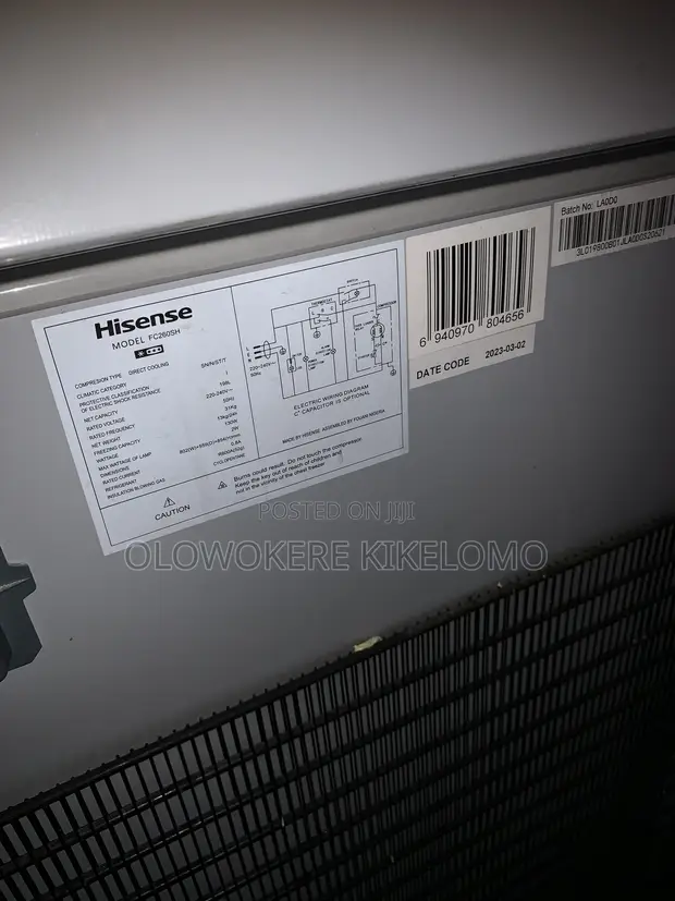 Hisense 189L Chest Freezer - 1
