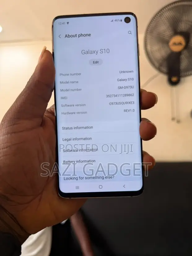 Samsung Galaxy S10 128GB Blue - 1